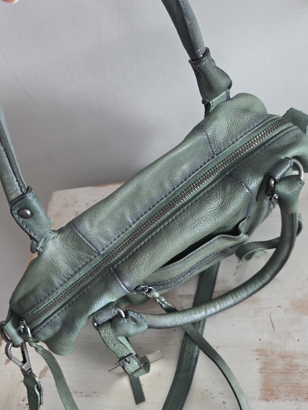 Free People We The Free Baby Emerson Tote in Secret Sage - Picture 12 of 13